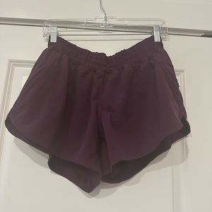 Lululemon tracker short deep purple